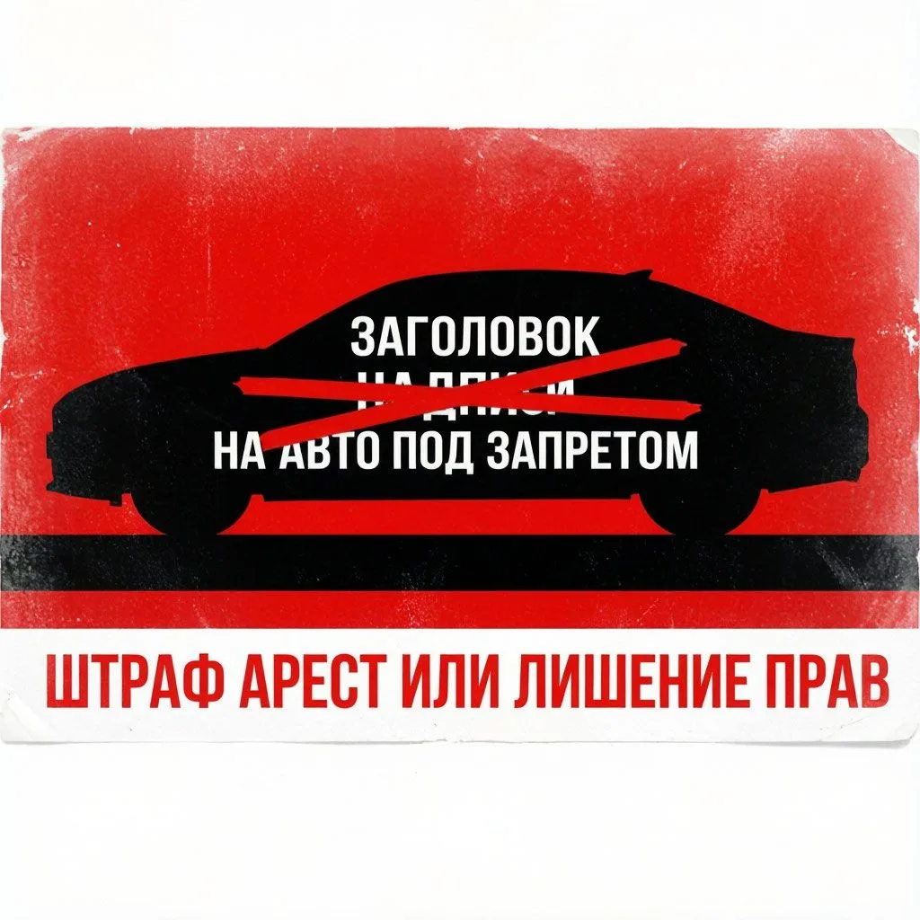 Юрист предостерегла от нанесения надписей на автомобиль