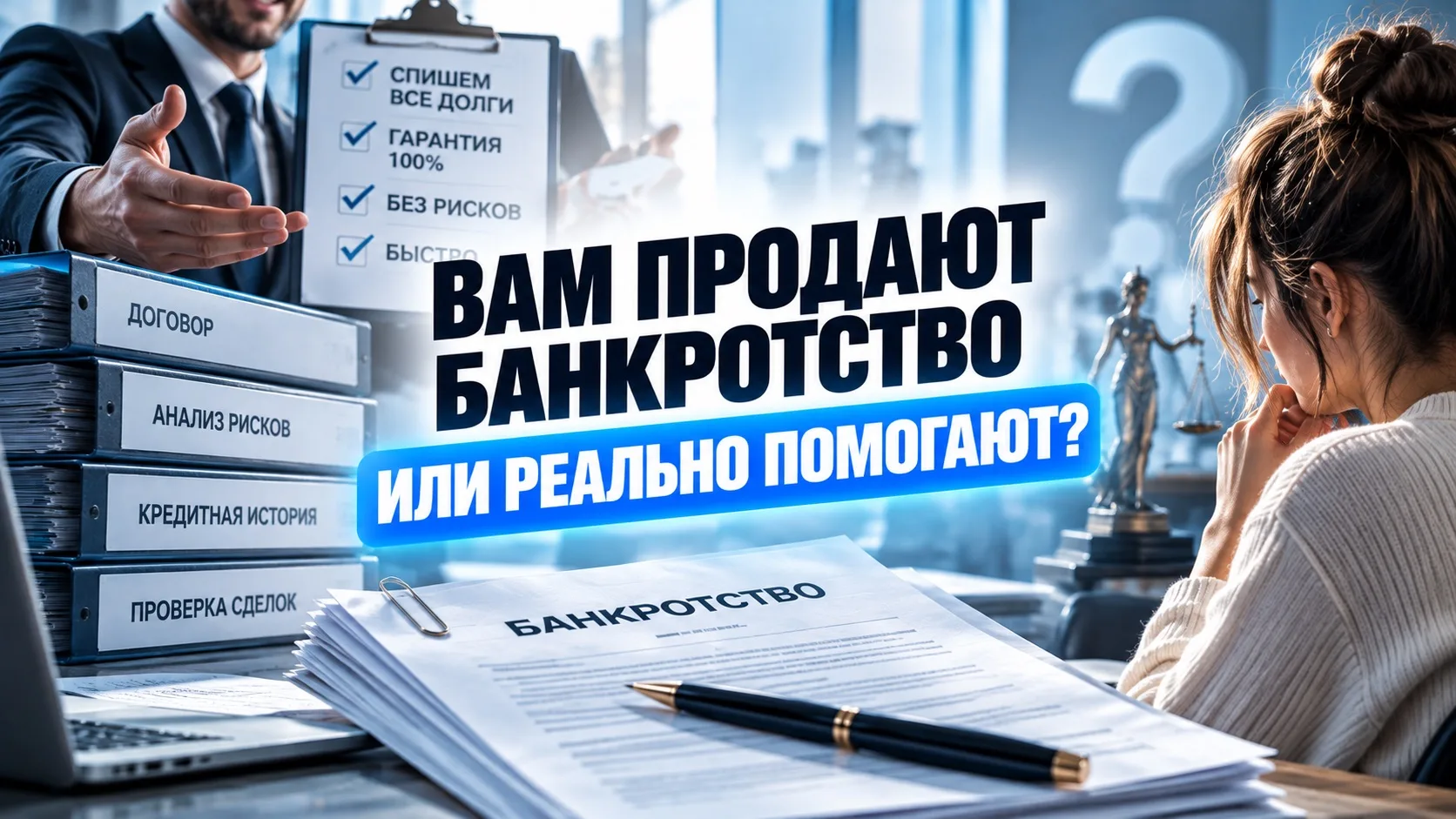 ‼️ «БАНКРОТСТВО БОЛЬШЕ НЕ РАБОТАЕТ?»