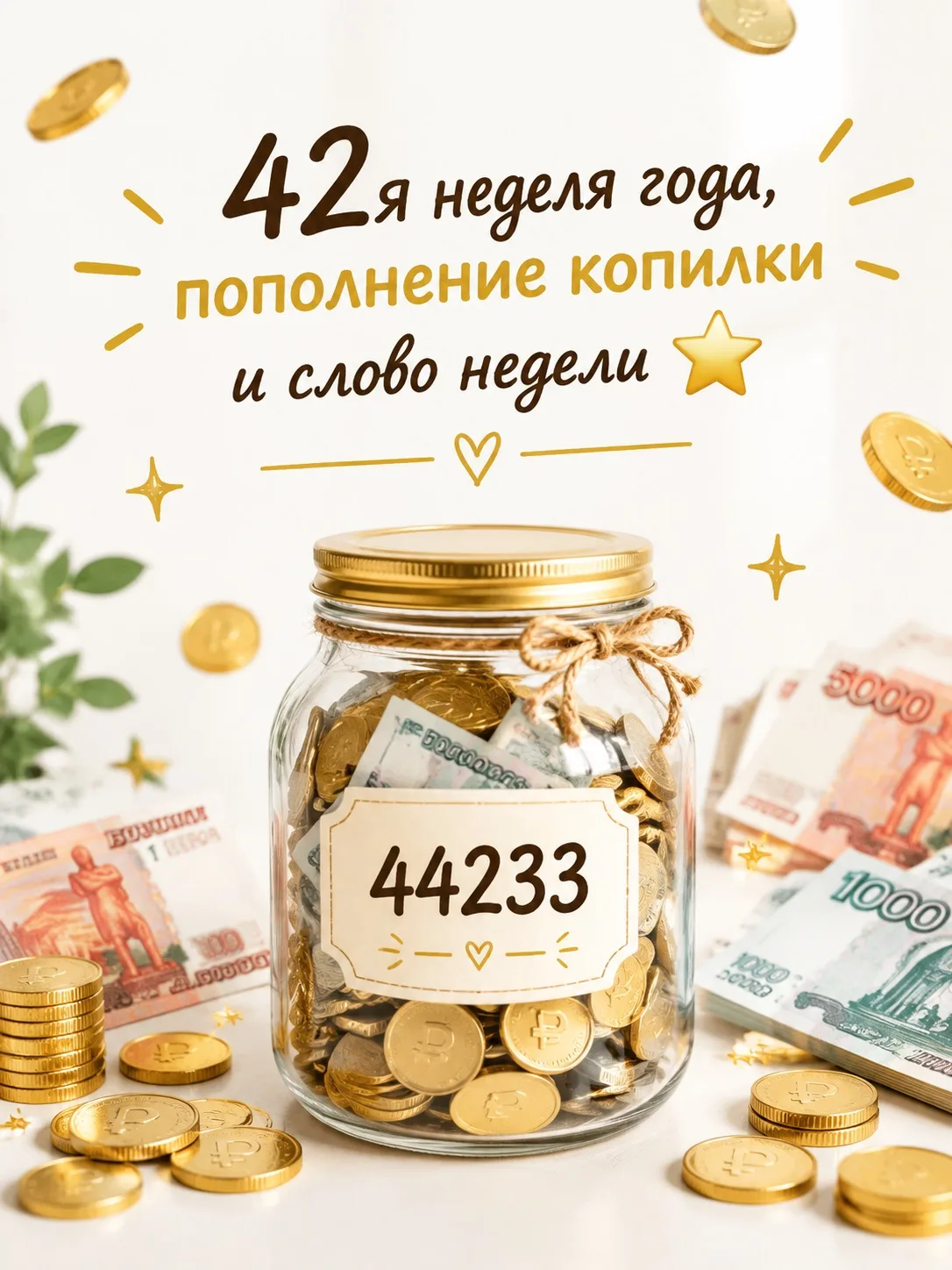 💰 СРЕДА. ЭКСПЕРИМЕНТАЛЬНАЯ КОПИЛКА