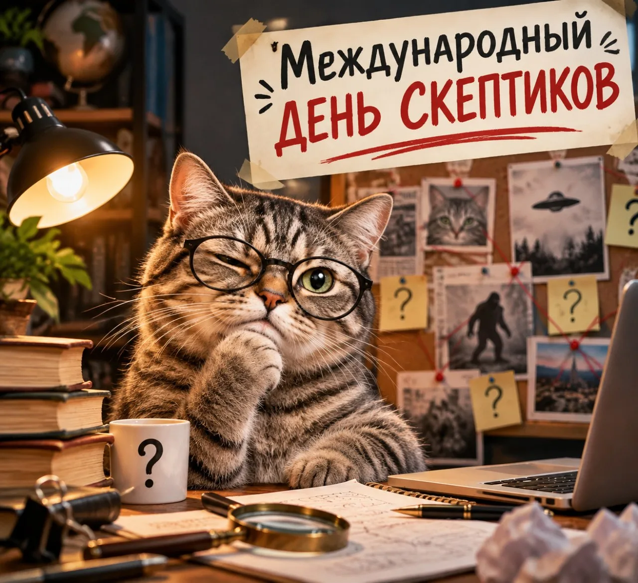 Сегодня День скептиков, и верить в это необязательно.
