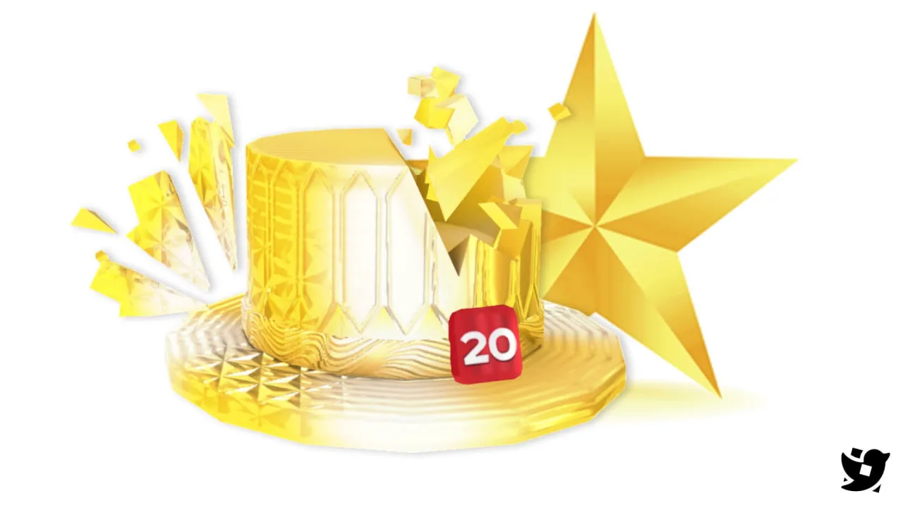 🎩✨ Roblox вручила золотую шляпу с трещиной участникам программы Star Creator, которые ...