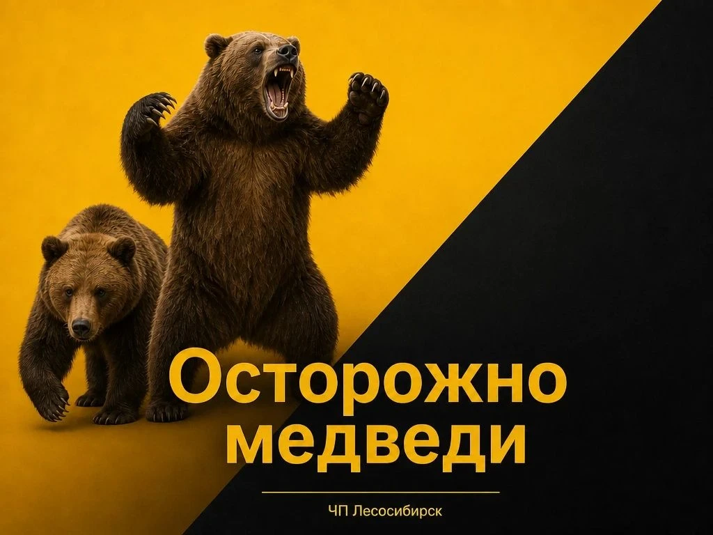🚧 Медведи продолжают выходить к людям в округе