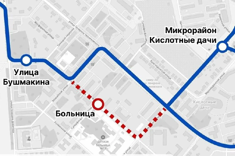 🚌 В Перми шесть автобусных маршрутов изменят движение на Гайве.