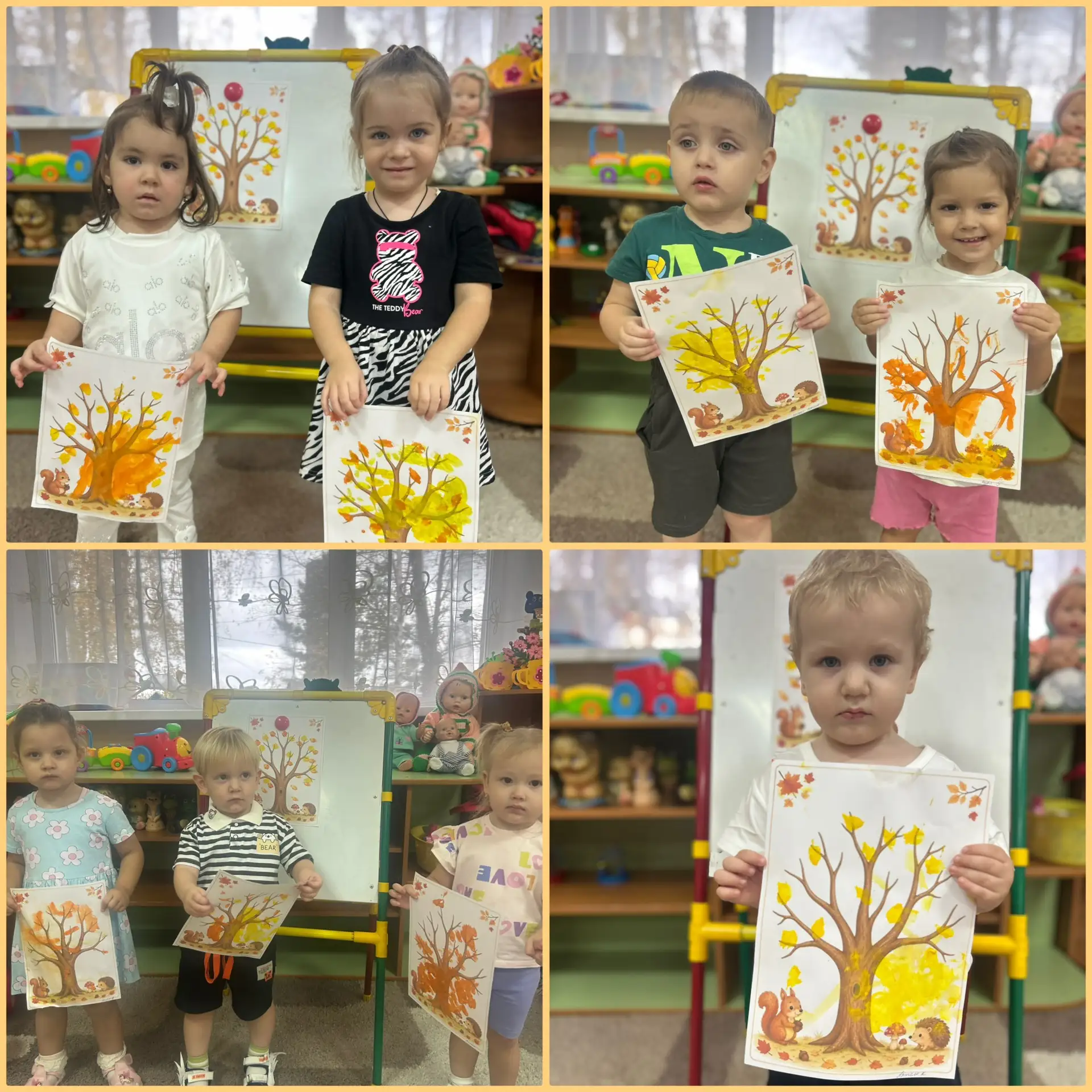🎨✨ Сегодня в первой младшей группе творили настоящие художники! Наши малыши старательн...