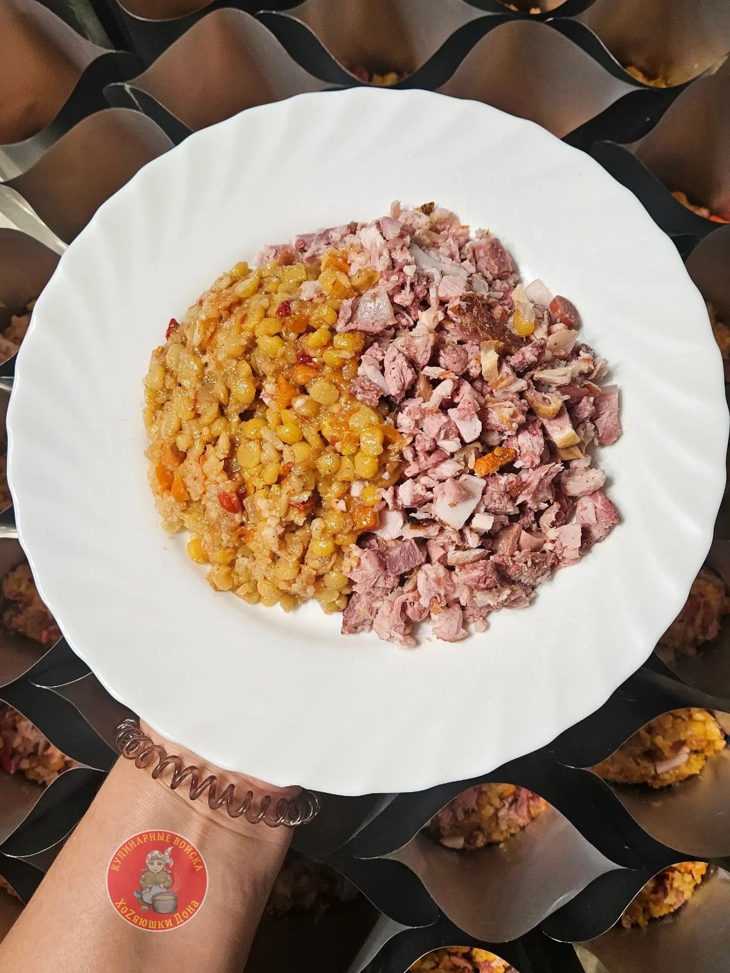 Богатырская каша для наших защитников💛