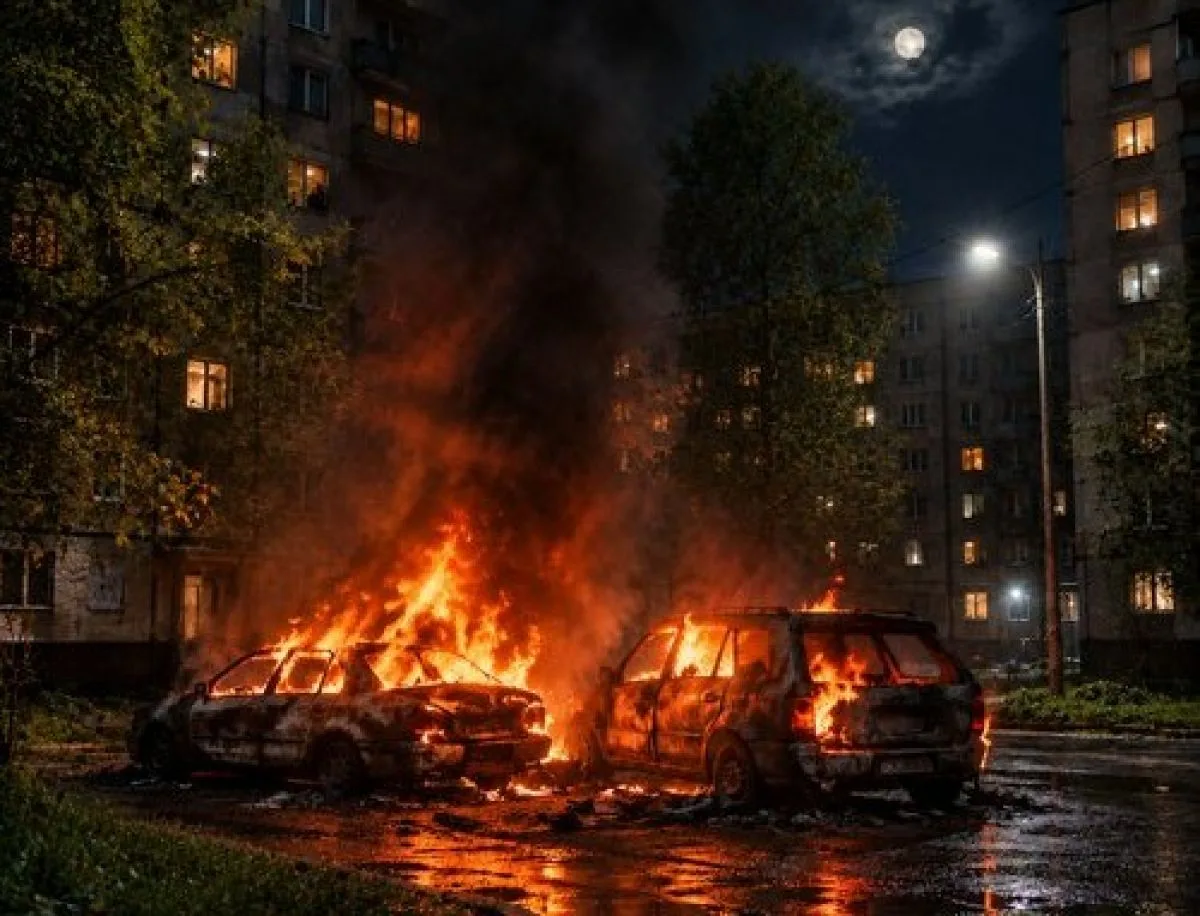 В Туле мужчина получил 3 года колонии за поджог двух автомобилей