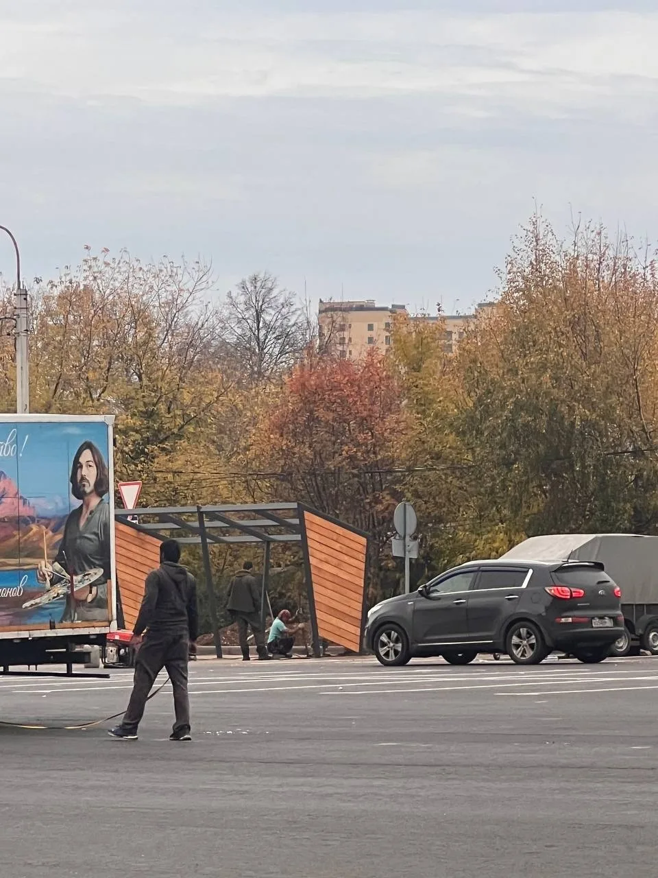 Микрорайон Богородский парковка между 1 и 2.