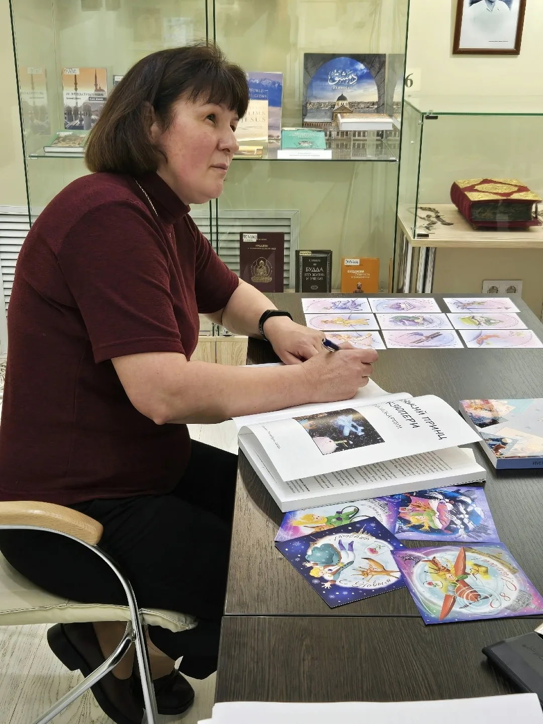 🔮 В РГБИ прошла презентация книги коллекционера Анжелики Шестаковой «Маленький принц Э...