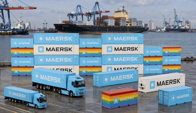 MAERSK от WSI — легендарная логистика в масштабе 1:50 🤩