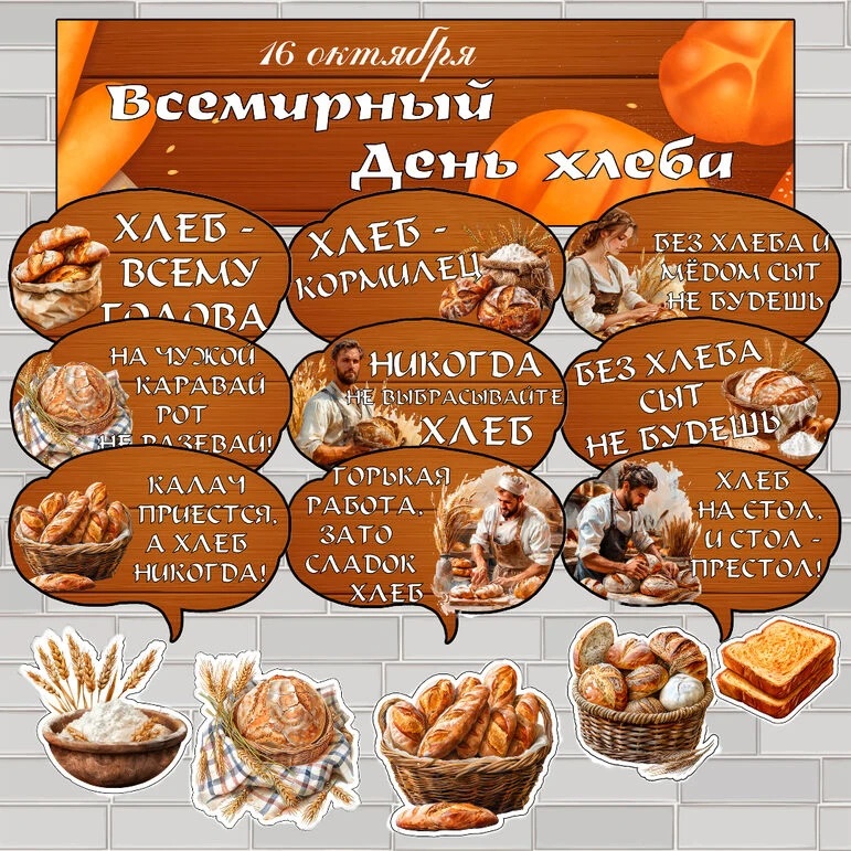 Всемирный день хлеба.