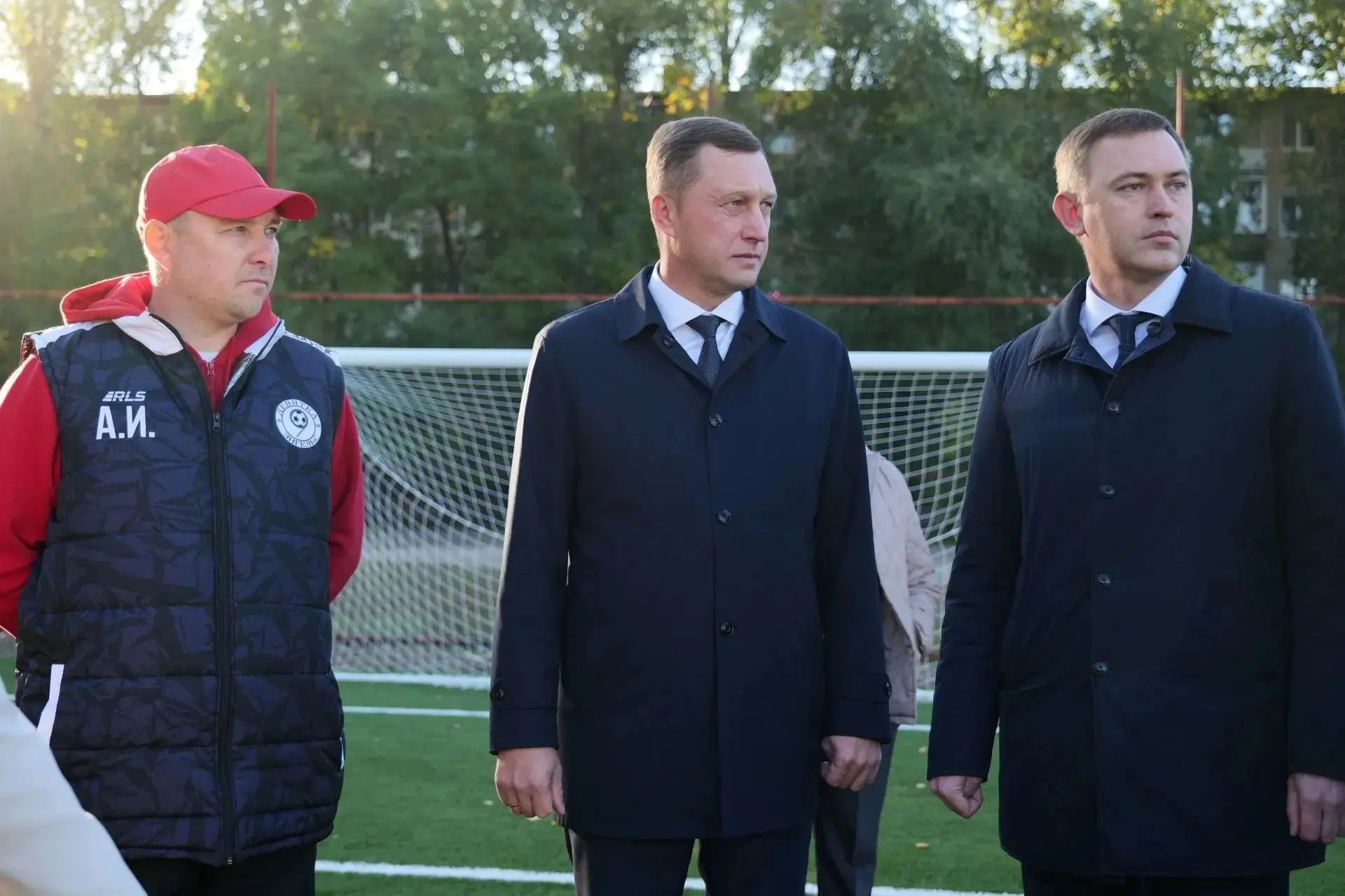 ⚽️ В Энгельсе для победителей футбольного турнира построили спортплощадку