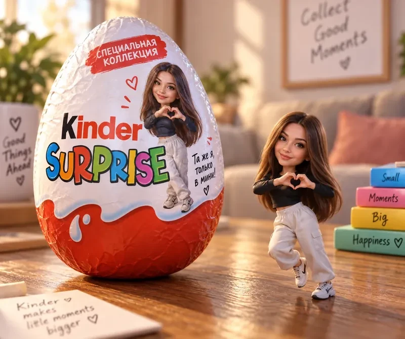 Ваша персональная коллекция Kinder оживает 🥚