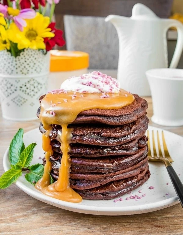 Шоколадные панкейки