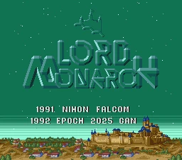 Lord Monarch v.1.0 (J+English) [SNES]