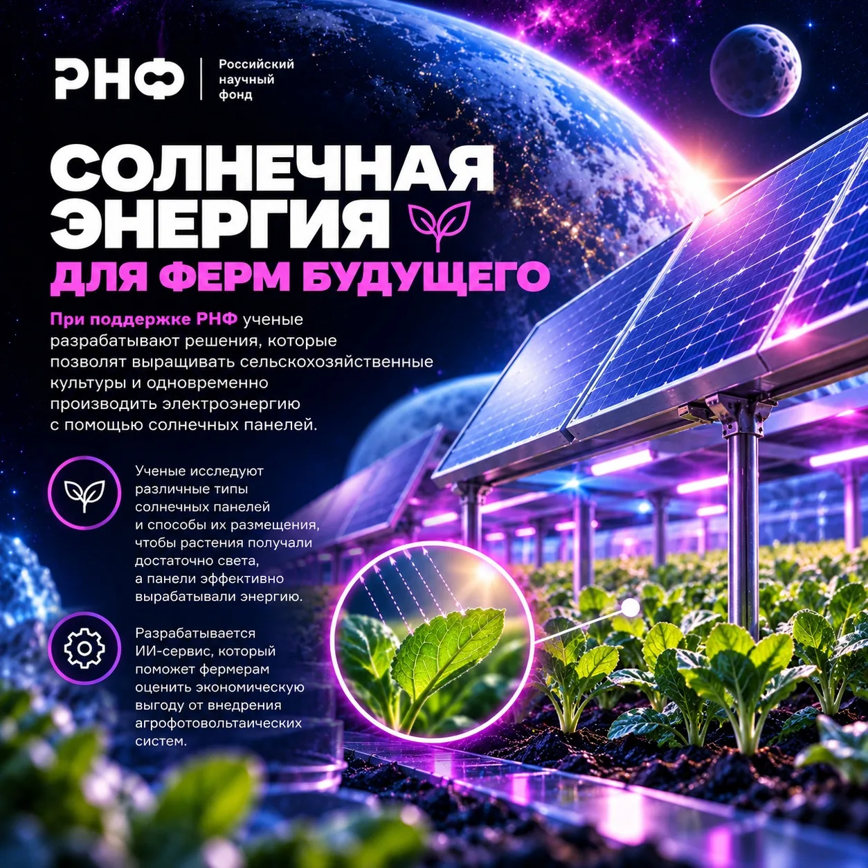 Солнечная энергия для ферм будущего
