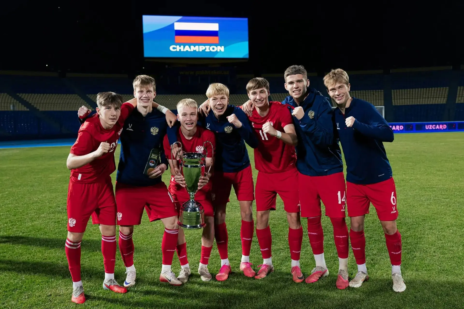 Юношеская сборная 🇷🇺России U-19 выиграла международный турнир в Узбекистане 🏆🔥