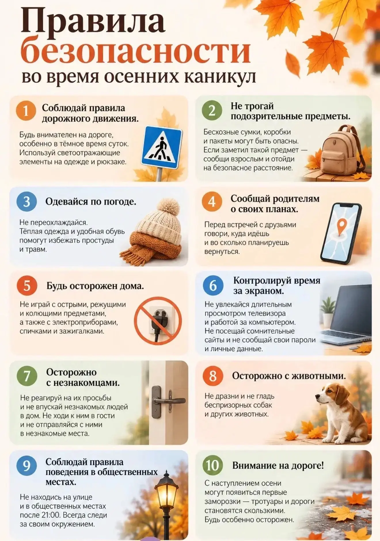 Ребята, изучите правила и следуйте им!✅