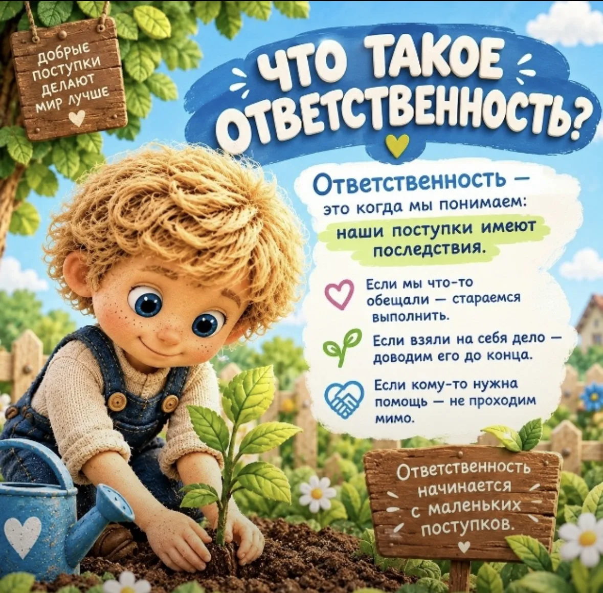 🌱 Что такое ответственность?🤔