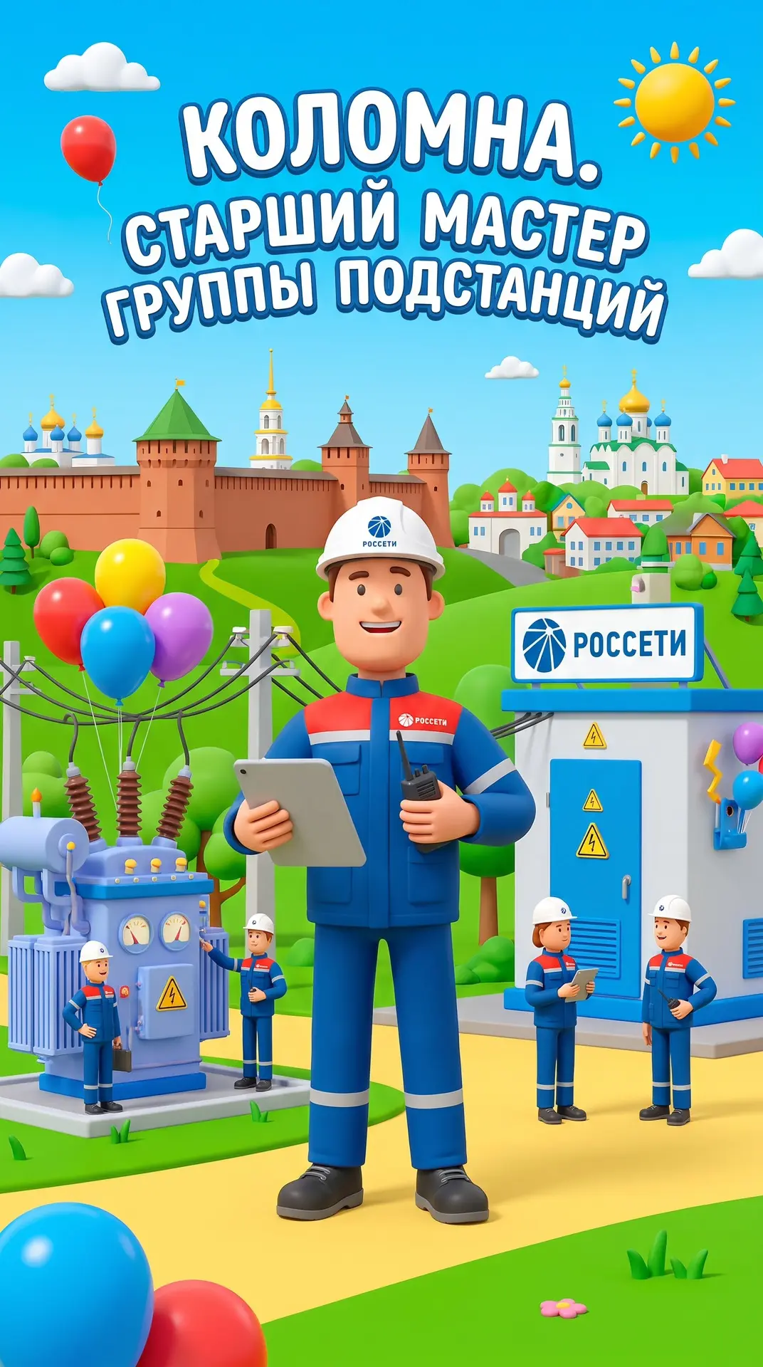 Коломна. Старший мастер группы подстанций