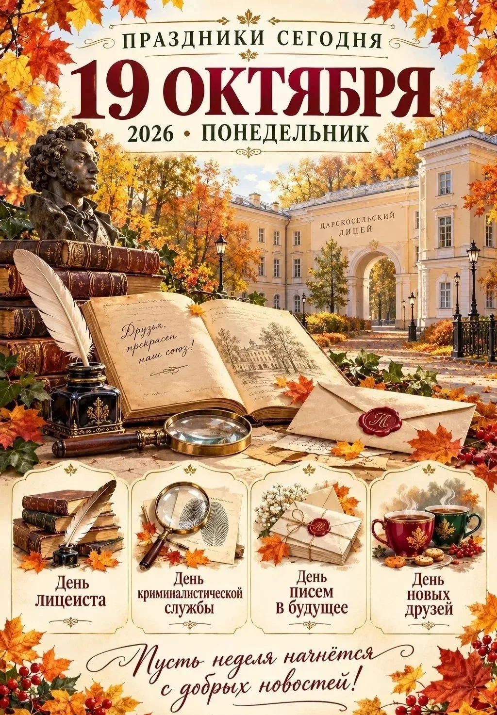 ☀Сегодня прохладная и ясная погода, утром пасмурно. Температура воздуха ночью и утром +...