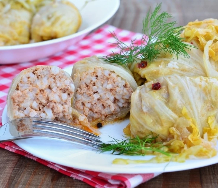ГОЛУБЦЫ С ФАРШЕМ И РИСОМ