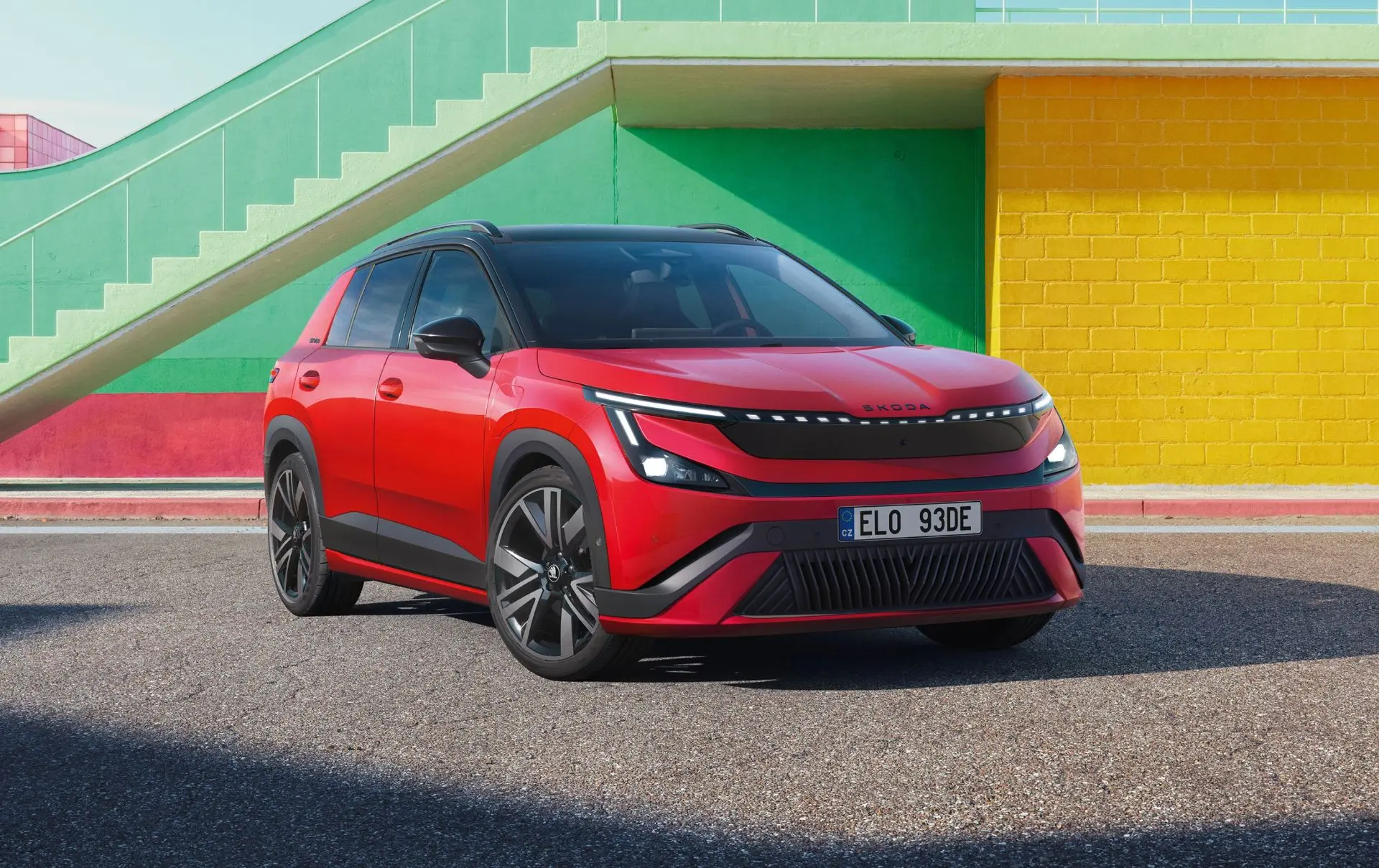 Škoda представила спортивную версию нового электрокроссовера Epiq SportLine