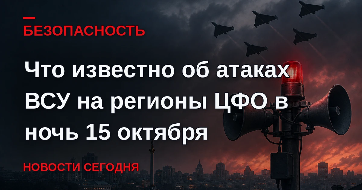 Один человек погиб и еще четверо получили ранения в результате атак ВСУ на регионы Цент...