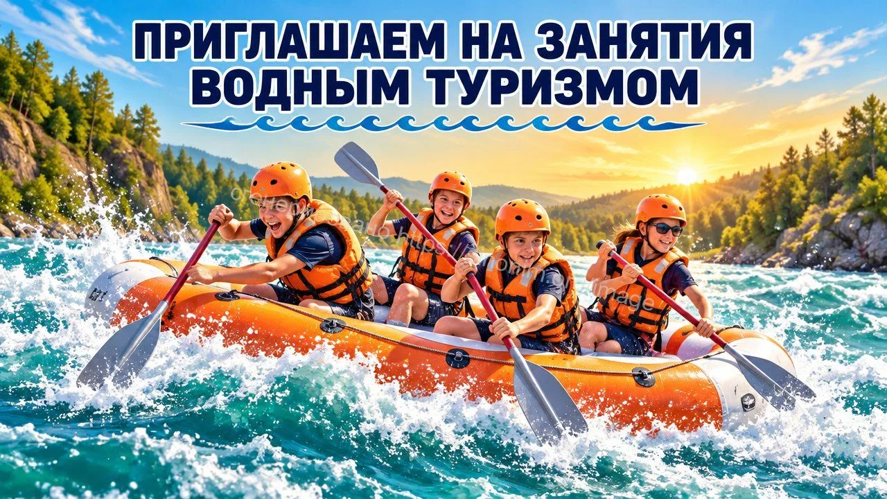 Центр детско-юношеского туризма и экскурсий открывает набор на занятия водным туризмом! 🚣