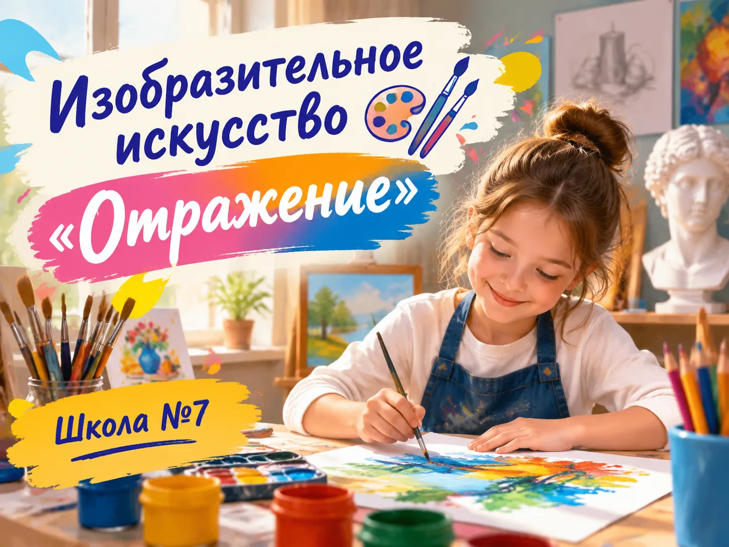 🎨 Изобразительное искусство «Отражение»