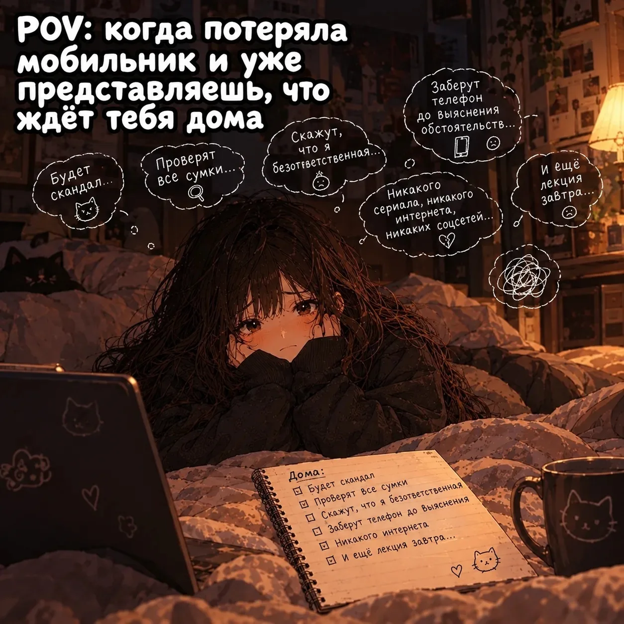 Потеряла мобильник 😱