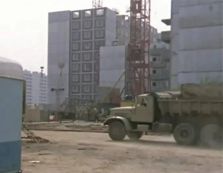 🏗️ На Алтуфьевском шоссе запечатлели стройку прошлых лет