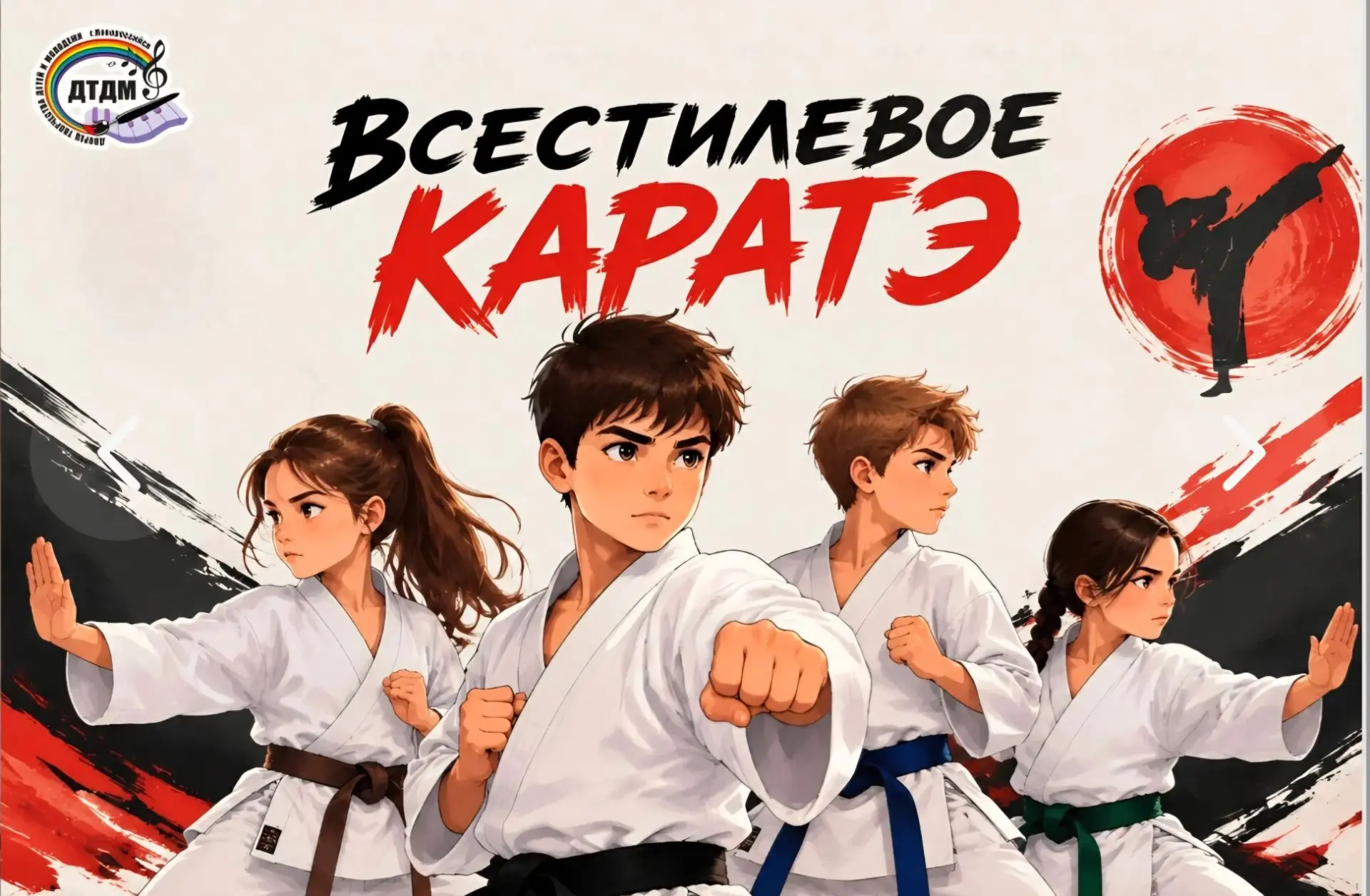 Каратэ для детей 4–6 лет: спорт, развитие и безопасная среда!  🥋🔥