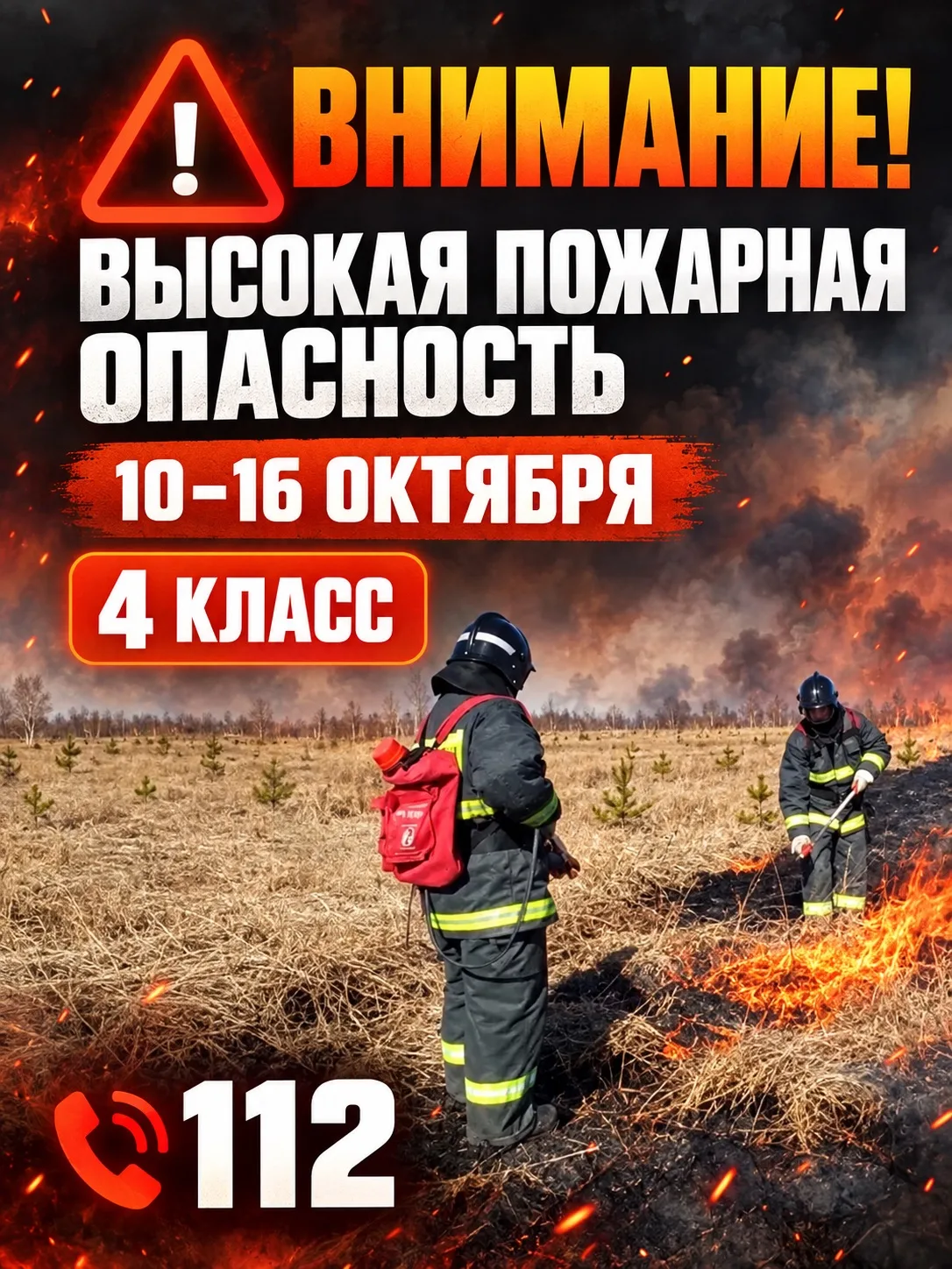 В Ульяновской области сохраняется высокая пожарная опасность