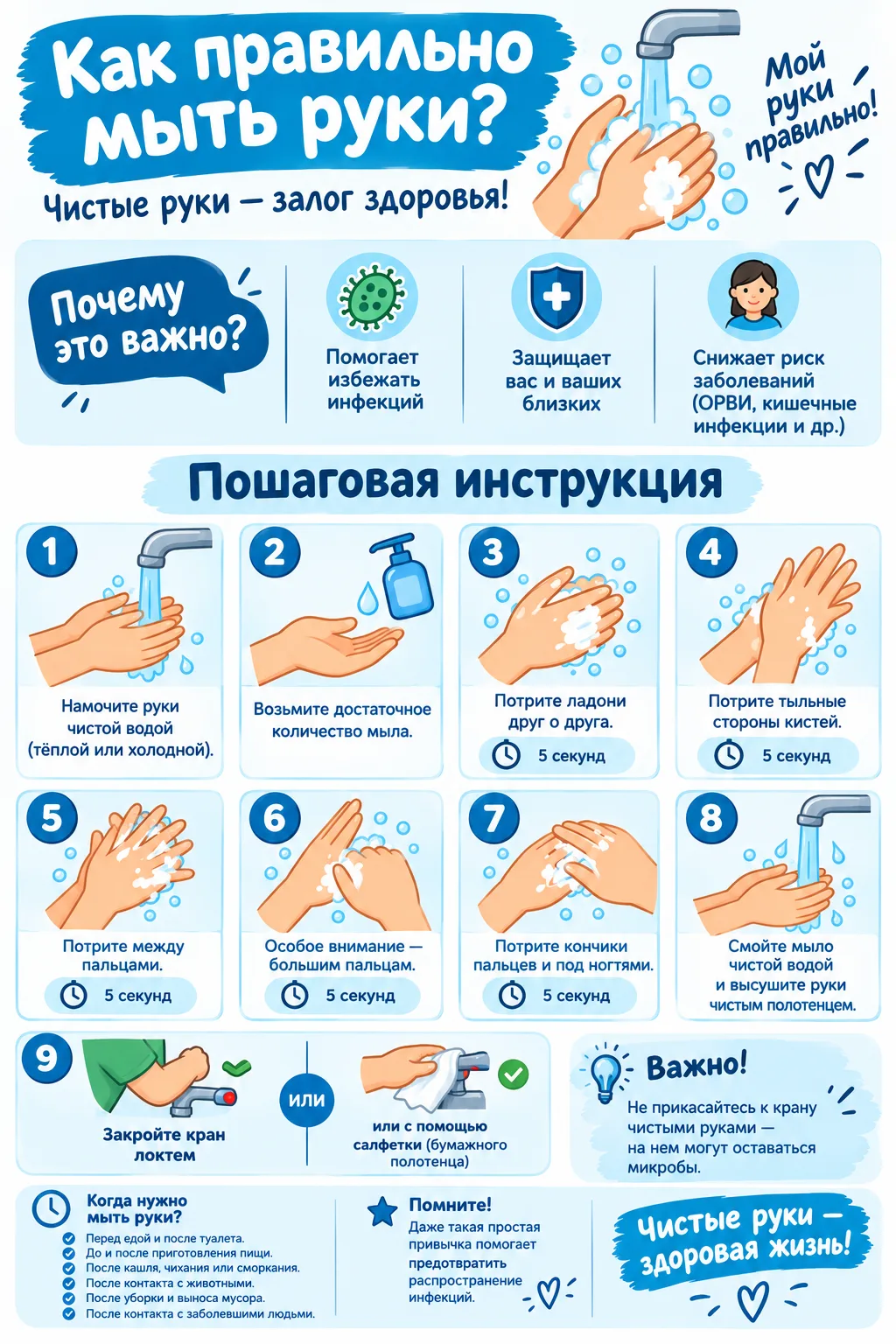 🧼 Всемирный день мытья рук: почему это так важно?