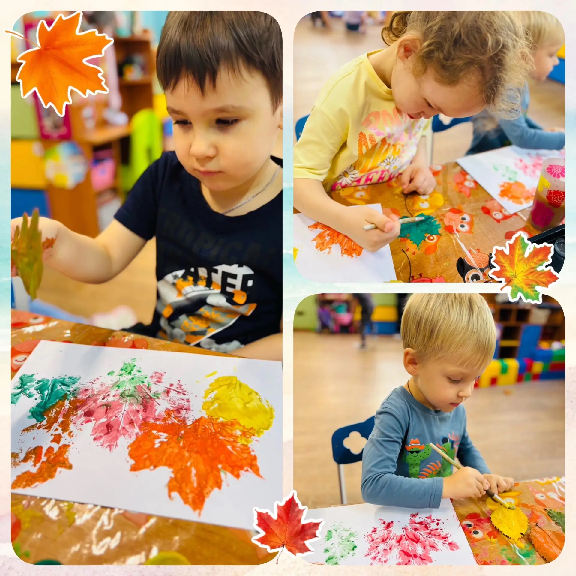 Осеннее волшебство в средней группе «Ручеёк».🍂