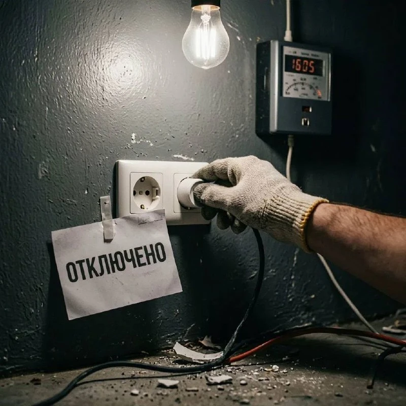 Законная процедура отключения должника выглядит так 👇🏻