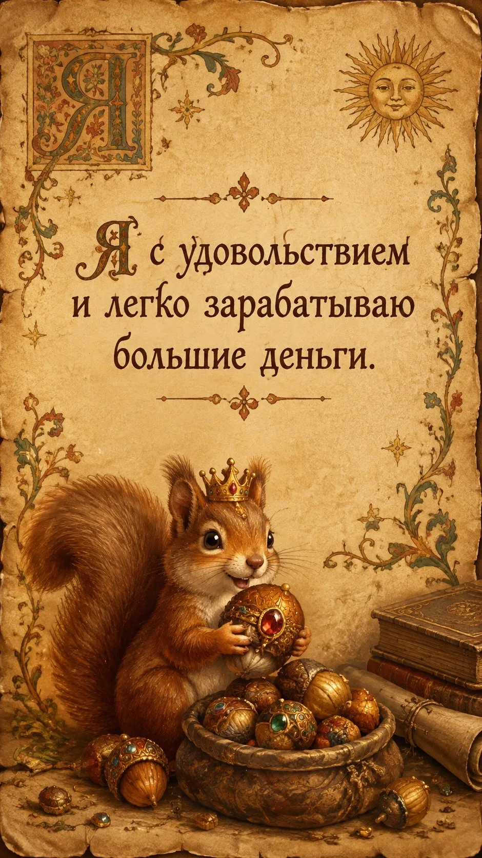 Друзья, за ваши лайки и комменты ловите заставку на телефон! Пусть Белка 🐿️ принесет в...