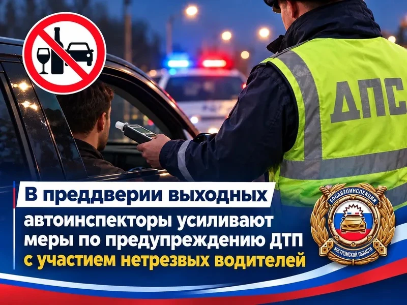 В преддверии выходных автоинспекторы региона усиливают меры по предупреждению ДТП с уча...