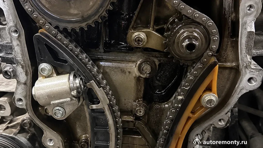 ГРМ на Toyota Camry 2.5: ресурс цепи привода