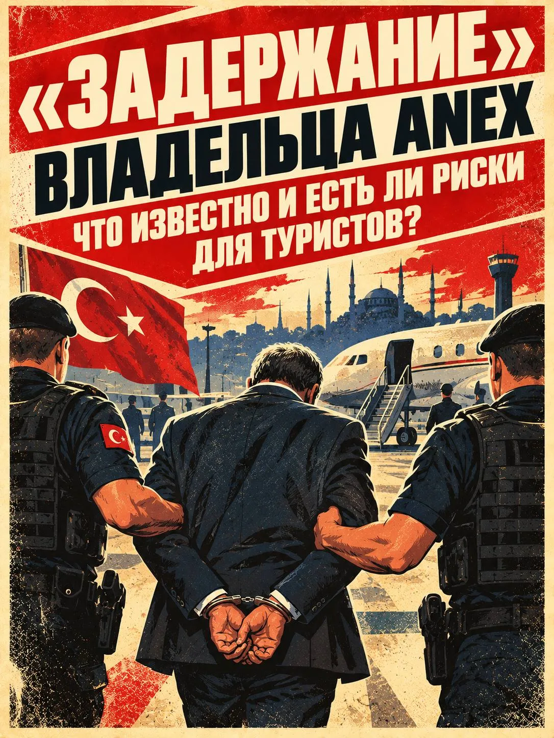 «Задержание» владельца Anex: что известно и есть ли риски для туристов