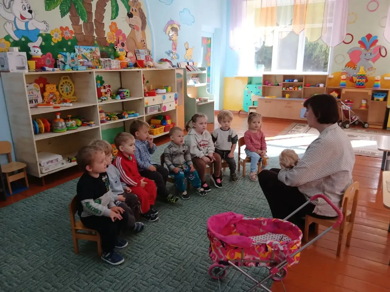 🌟 В первой младшей группе прошло интегрированное занятие! 🌟
