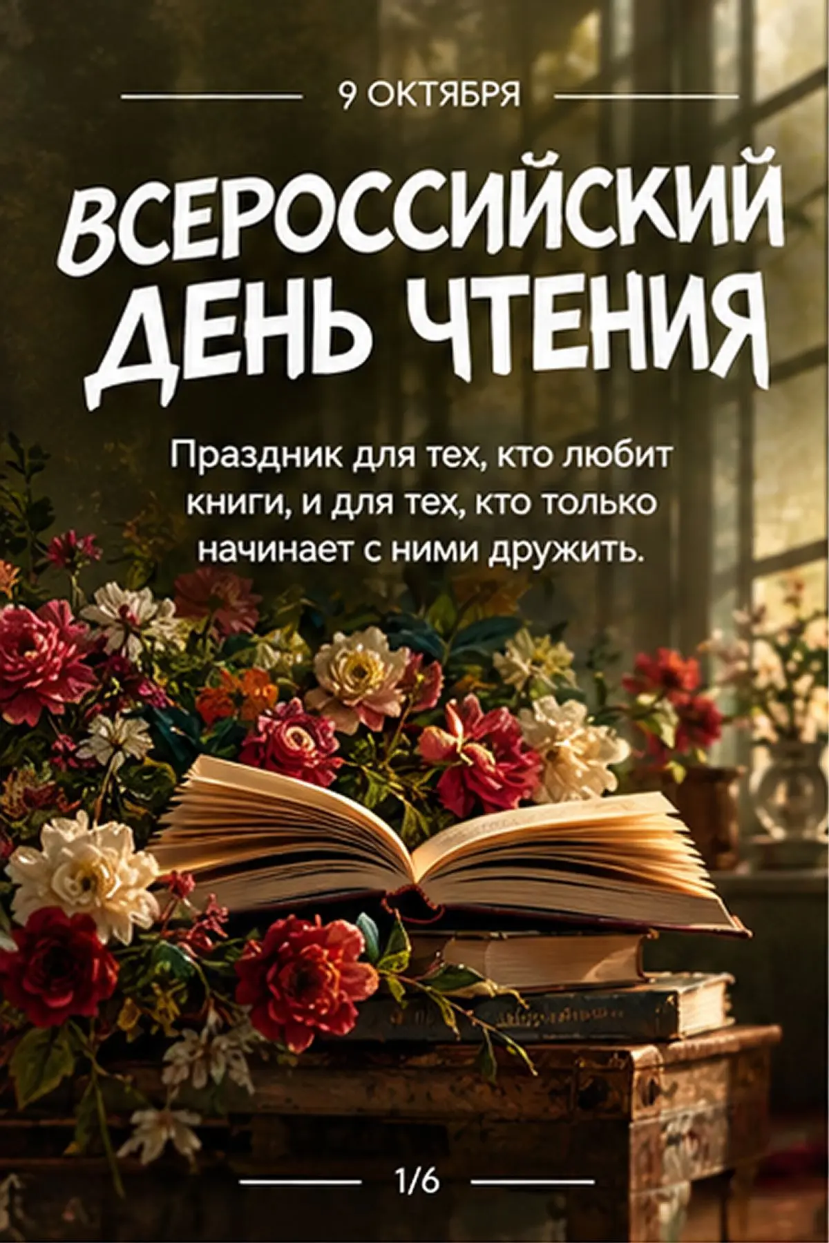 День чтения: книга в руки