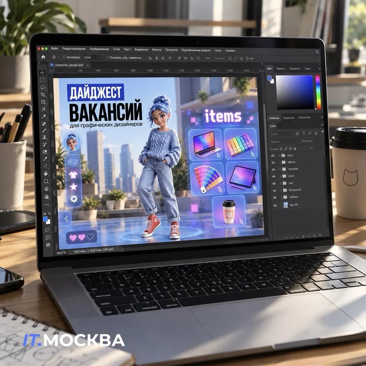🎨 Вакансии для графических дизайнеров