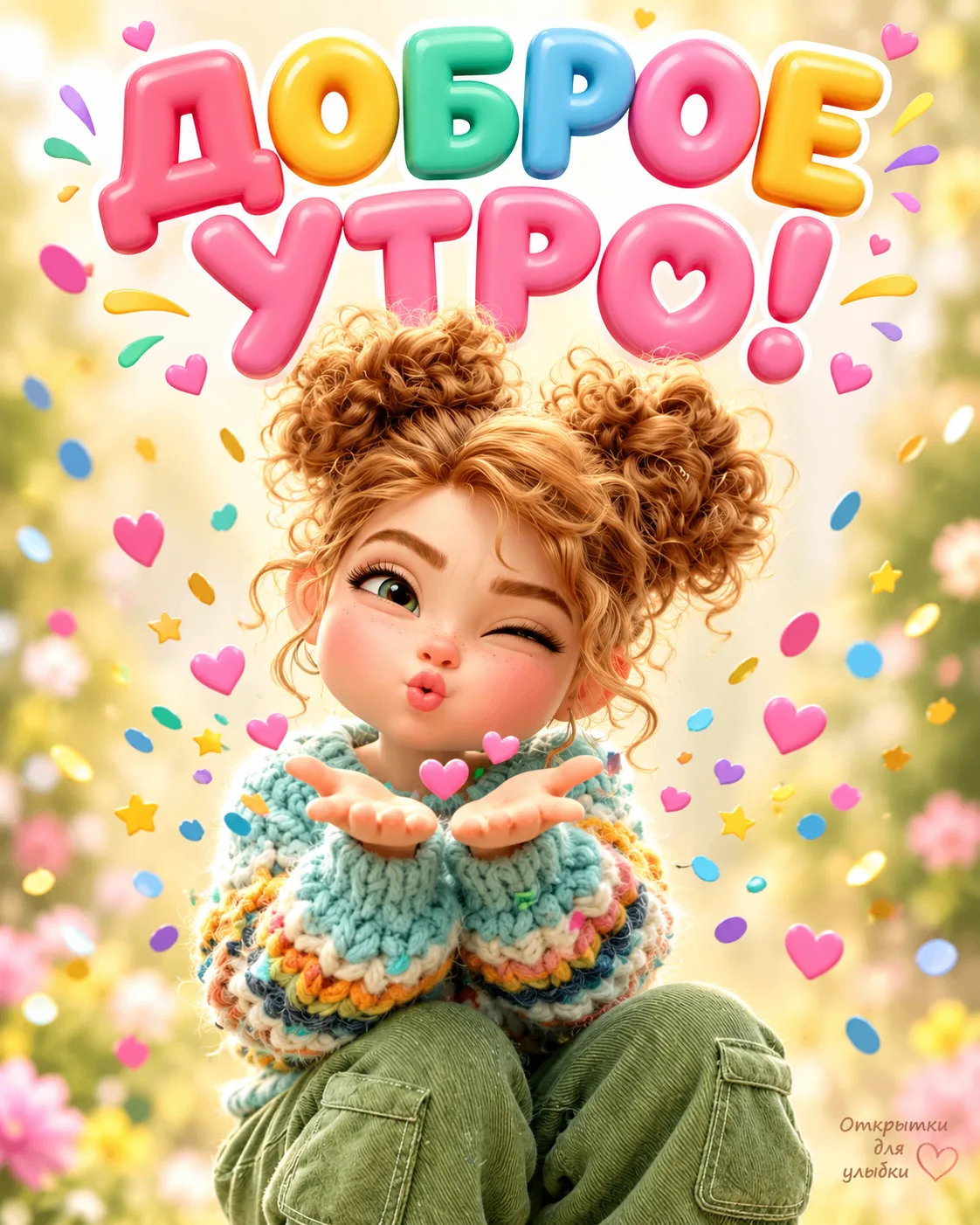☀️ Лови утренний поцелуй и хорошее настроение: сегодня они выдаются без очереди!