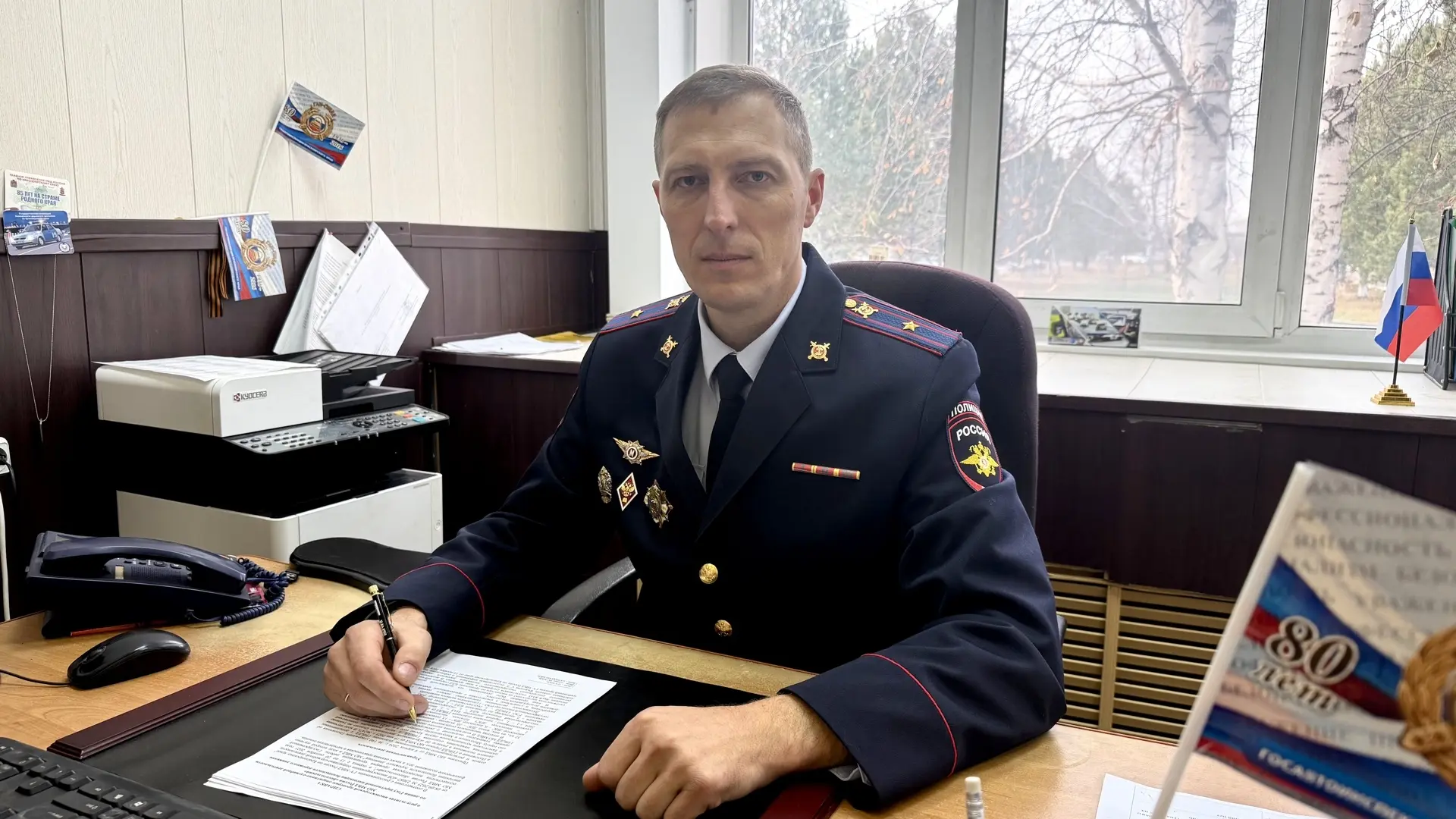 Начальник Госавтоинспекции призывает родителей уделять особое внимание безопасности дет...
