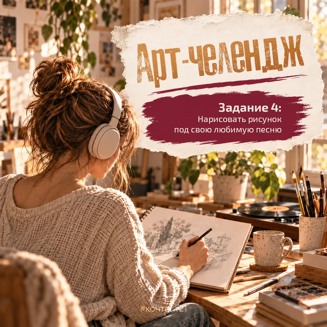 А вы знали, что музыка и живопись — это два языка одного искусства? 🎨🎶