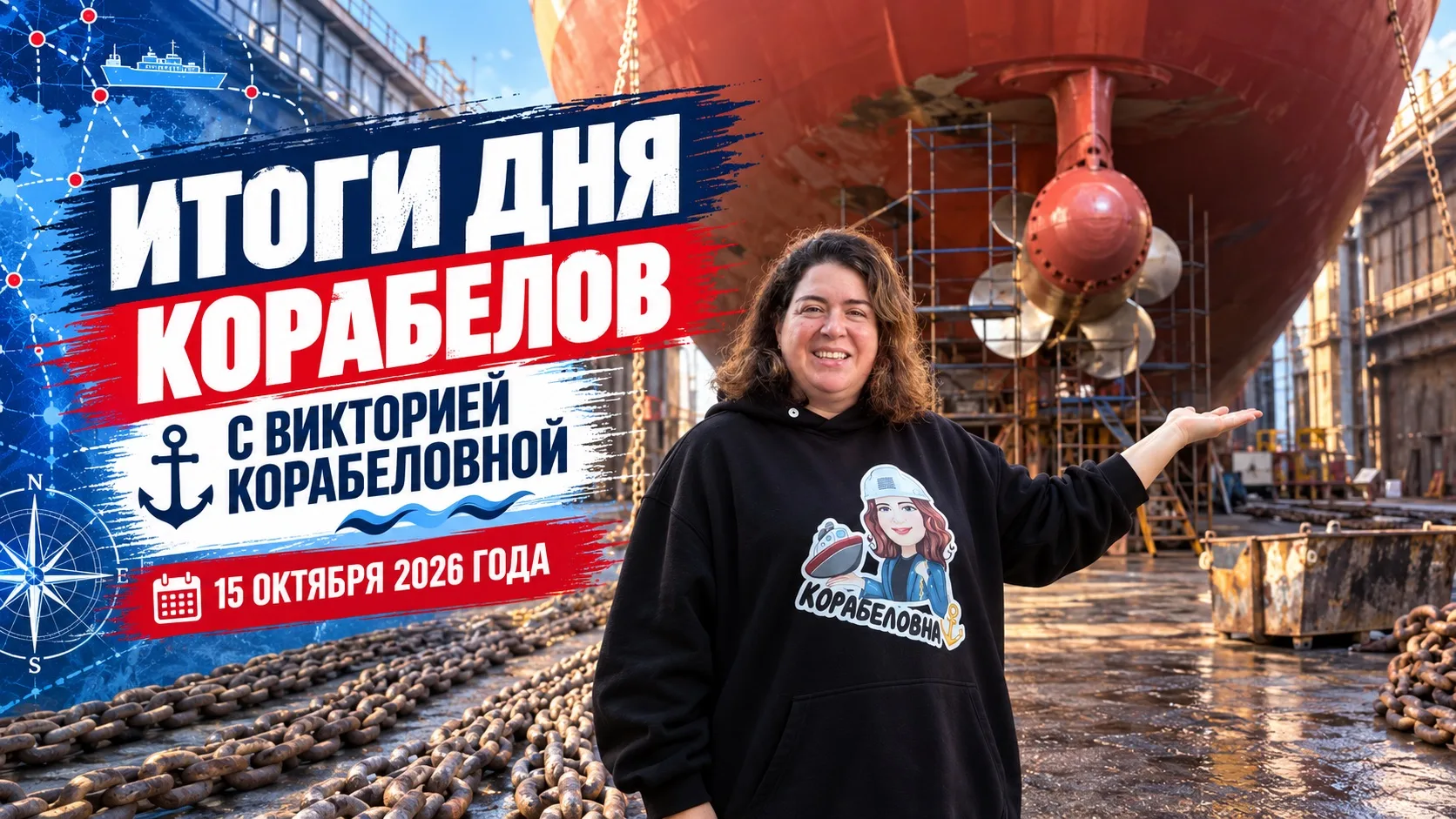 ⚓ ИТОГИ ДНЯ С ВИКТОРИЕЙ КОРАБЕЛОВНОЙ