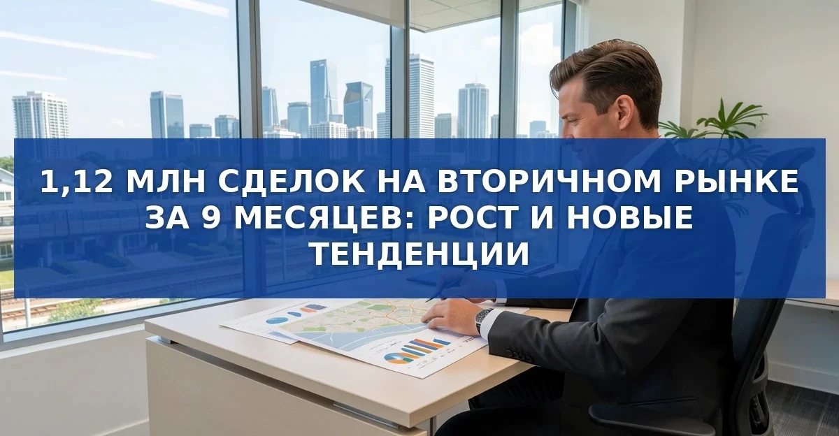 Сильный рост вторичного рынка недвижимости в 2025 году