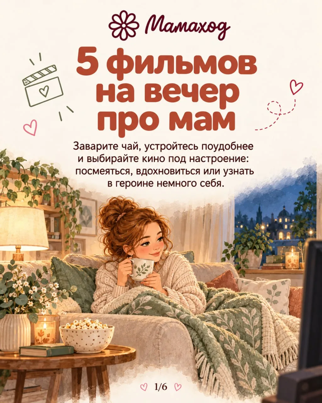 Дорогая, вечер субботы - отличное время отдохнуть и перезагрузиться!