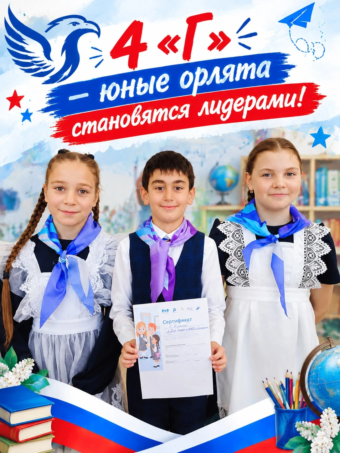 🦅🌟 4 «Г» — юные орлята становятся лидерами!